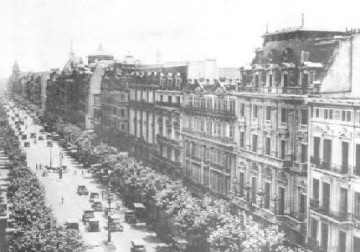 Buenos Aires, Avenida de Mayo, circa 1925