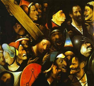 Hieronymus Bosch, Christ transportant la Croix, 1490