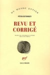 Péter Esterházy, Revu et corrigé publié par Gallimard, coll. Du Monde entier