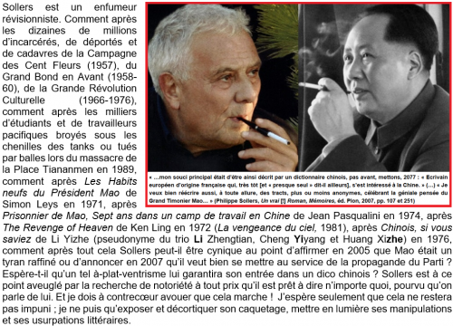 Philippe Sollers, Un vrai Roman, Mémoires, éd. Plon, 2007, pp 107 et 251, Petit précis VI, Damien Taelman.png