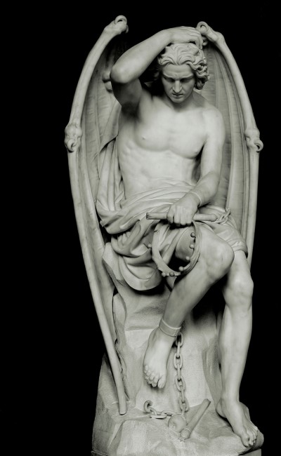 Guillaume Geefs, Le Génie du Mal, 1848